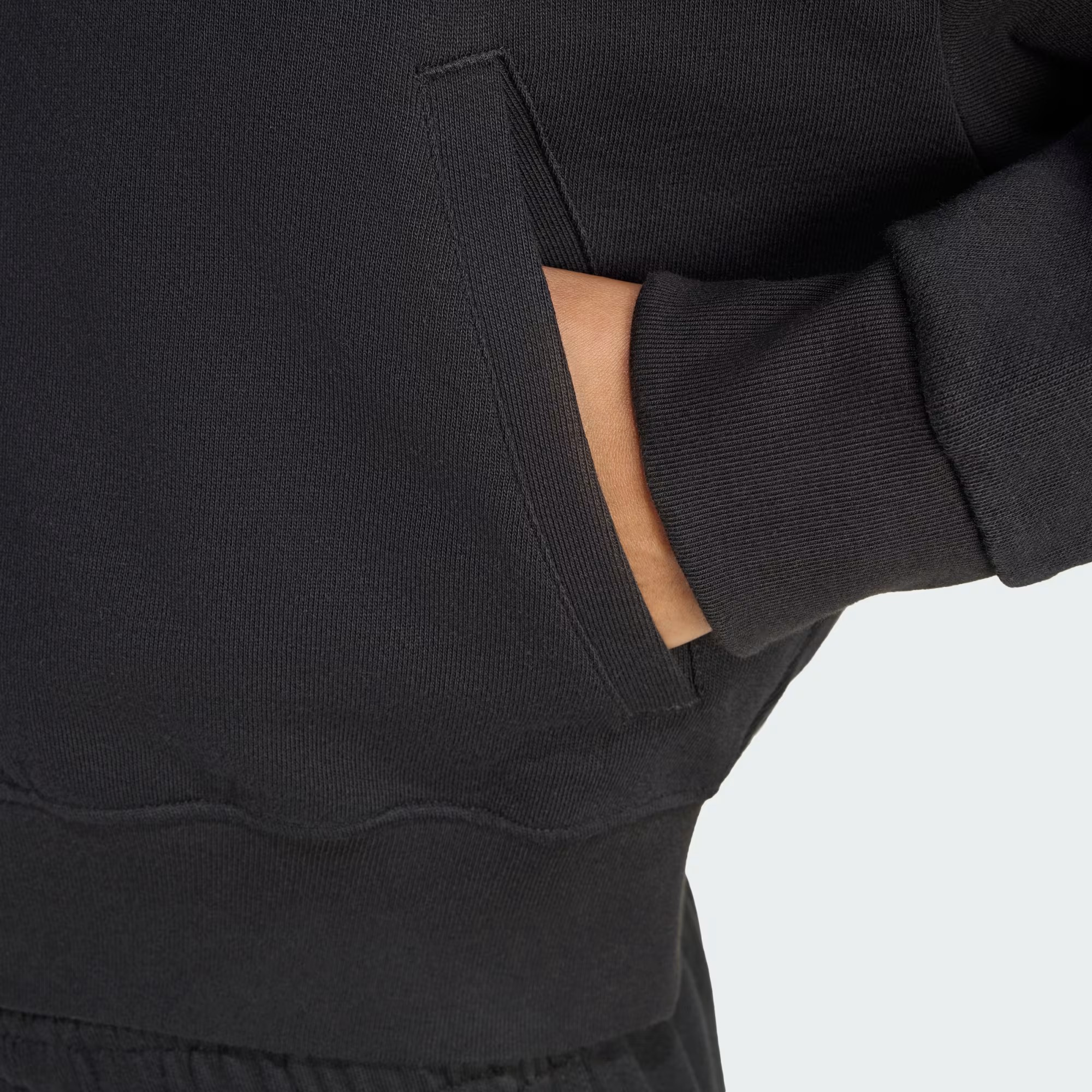 ХУДИ НА МОЛНИИ ИЗ ФРАНЦУЗСКОГО МАХРОВОГО ТРИКОТАЖА ESSENTIALS — изображение 4