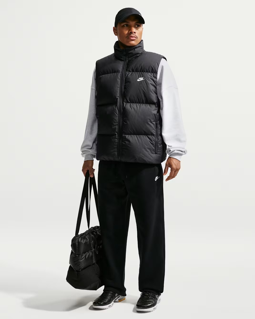 Nike Club Мужские флисовые брюки с открытым низом — изображение 5