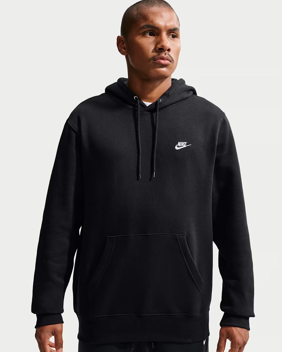 Nike Club Мужская флисовая толстовка с капюшоном